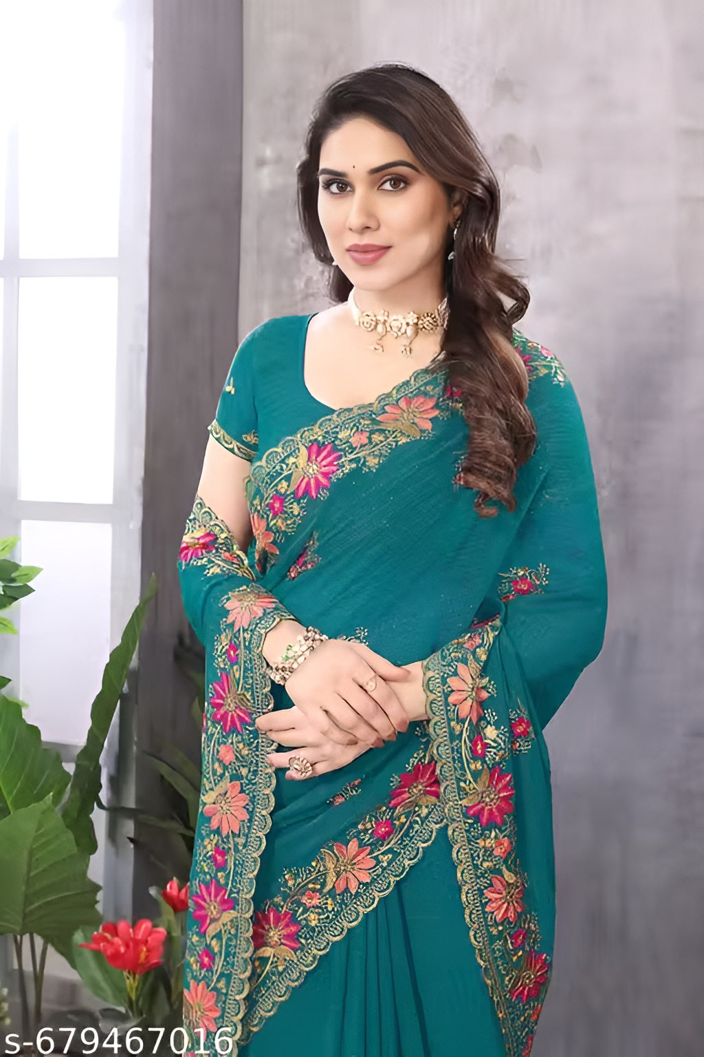 Georgette Cut Sarees For Women