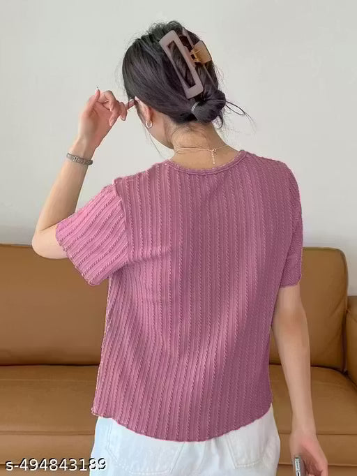 New Stylish Trendy korean Partywear T-shirt
