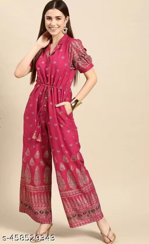 Classy Feminine Women Jumpsuit