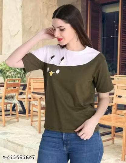 pikachu print T-shirt