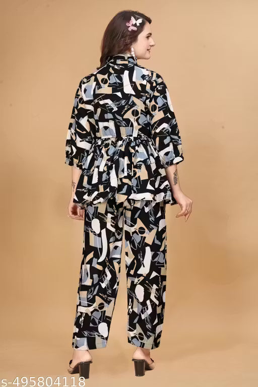 CO-ORD SET TOP AND BOTTOM