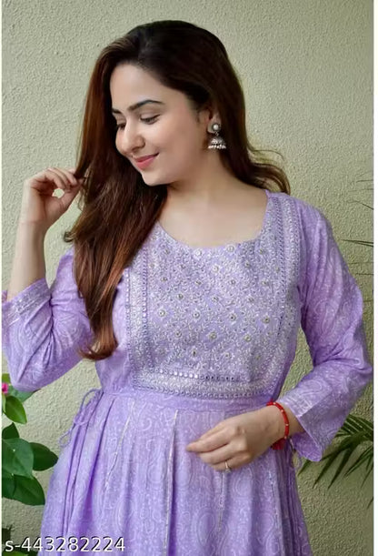 RAYON KURTI FOR WOMEN