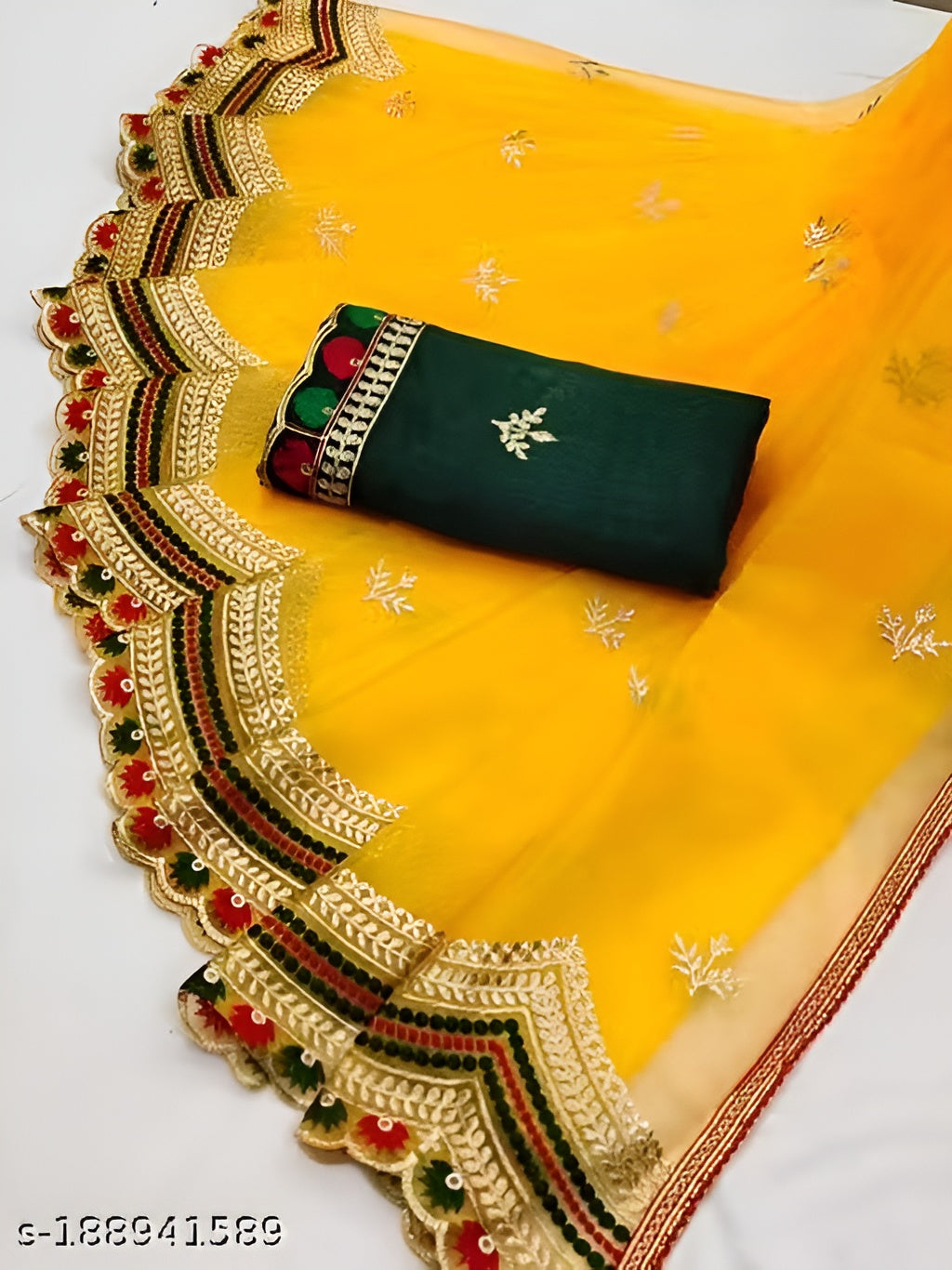 Bhagalpuri Net Saree
