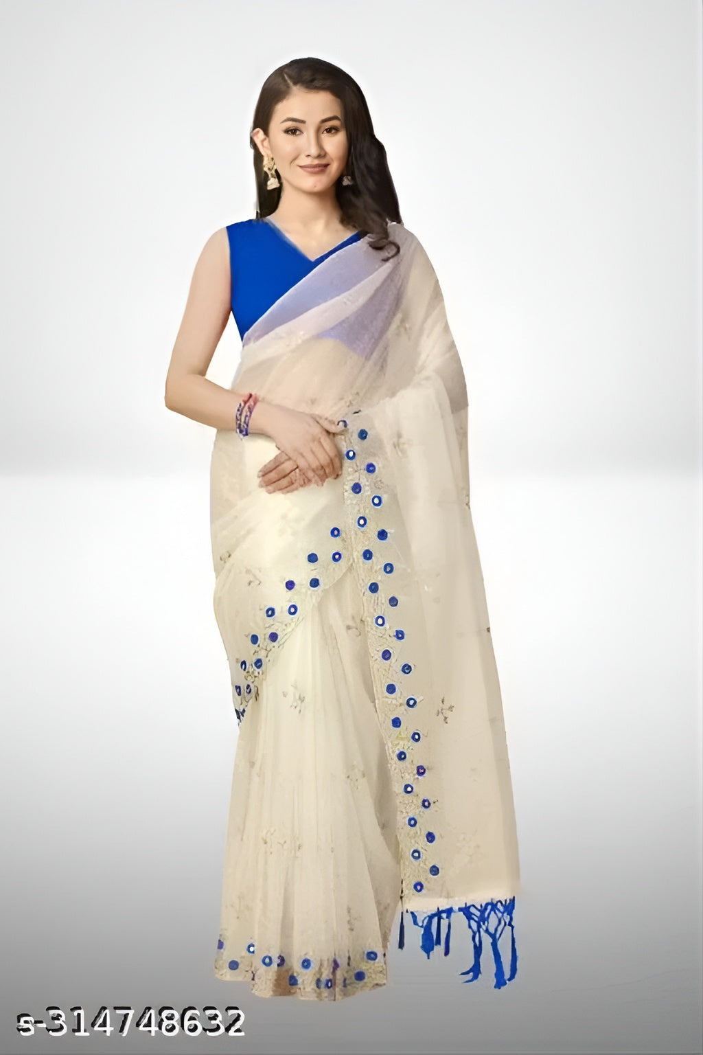 Wedding Net Sarees