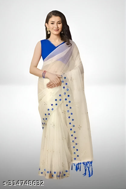 Wedding Net Sarees