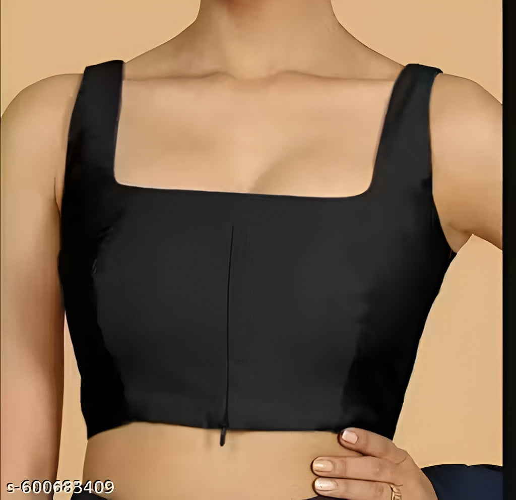Trendy Pretty New Black Saree