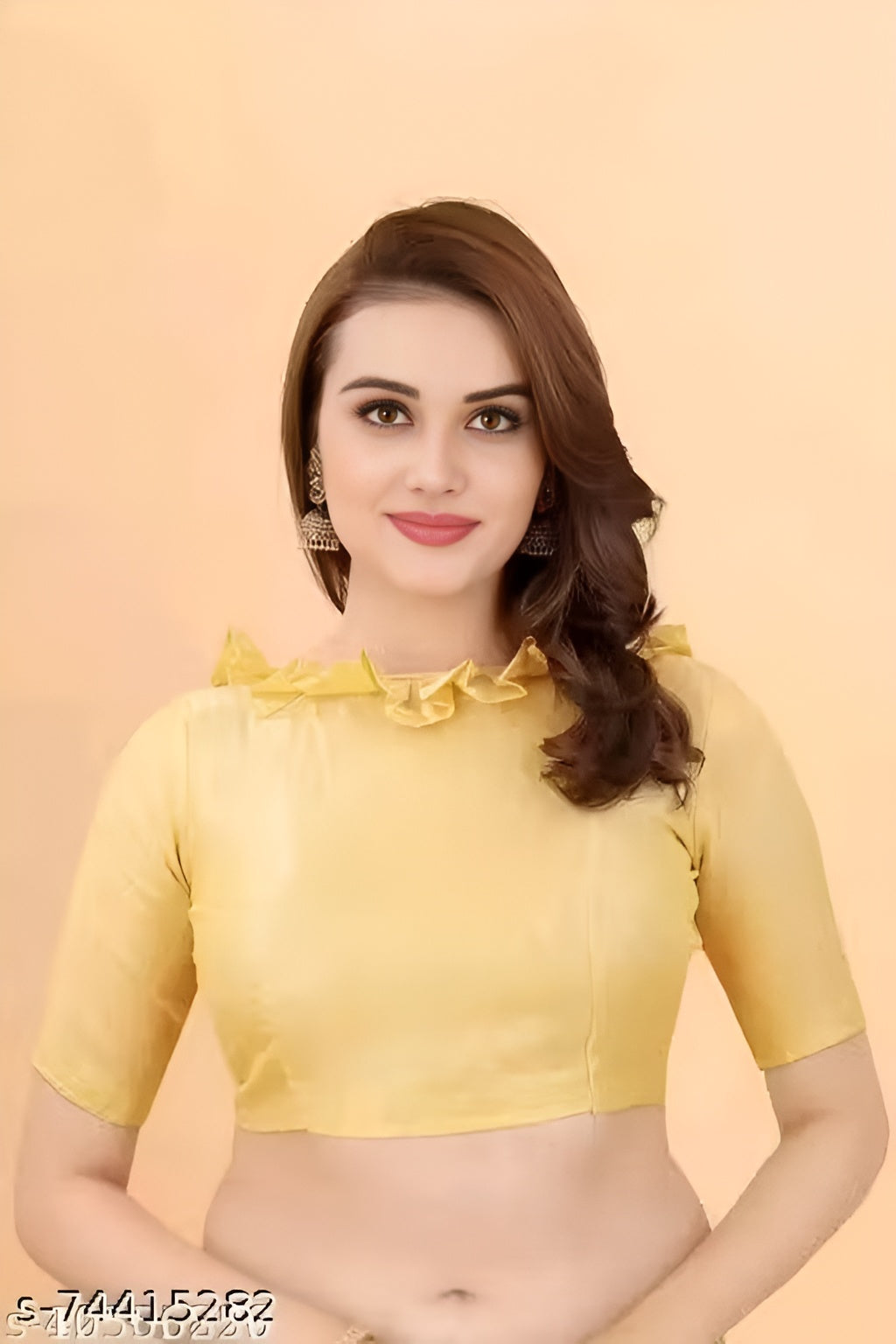 Attractive women Sarees White