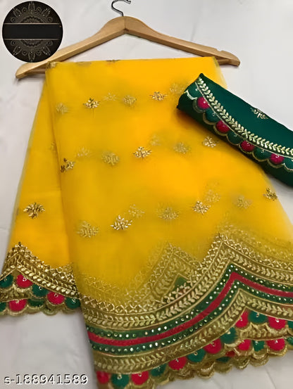 Bhagalpuri Net Saree