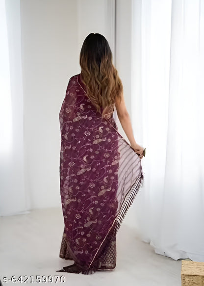 Traditional Georgette Saree