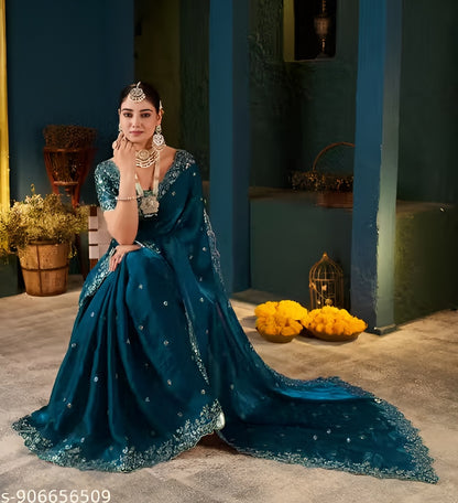 Petite Silk Sarees For Women