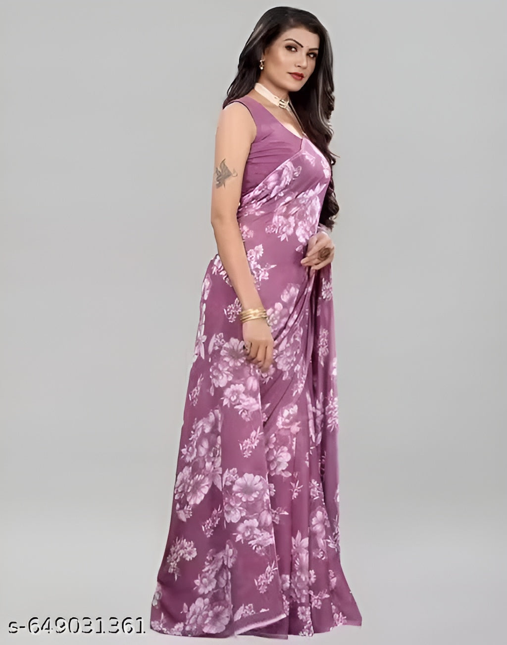 Designer Printed Georgette Saree