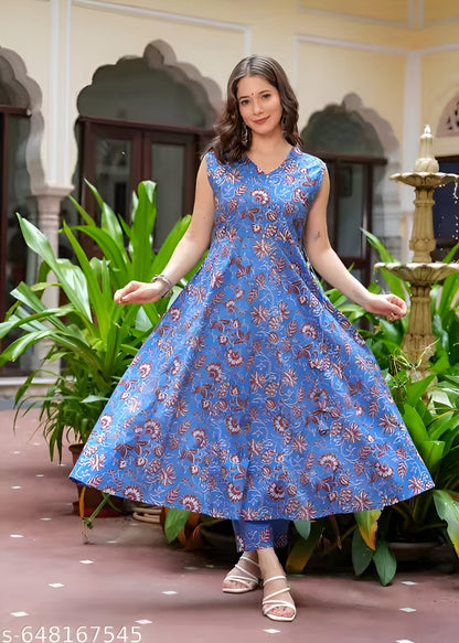 Kurti With Dupatta & Bottomwear
