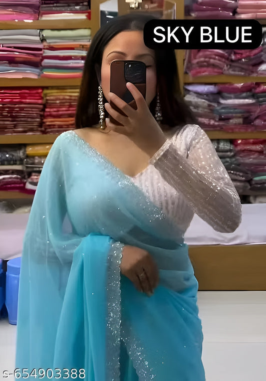 Soft Georgette Saree