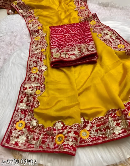 Trending Chinon Silk Sarees