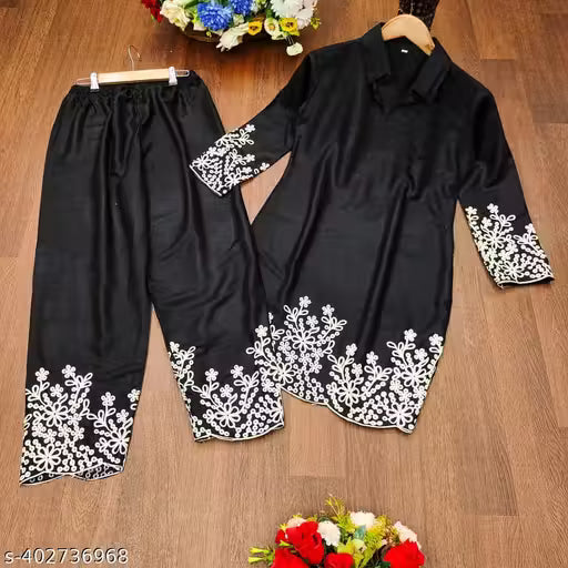 Co-ord set women and girls top and bottom
