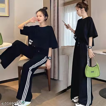 Trendy co-ord set, night suit, gym wear