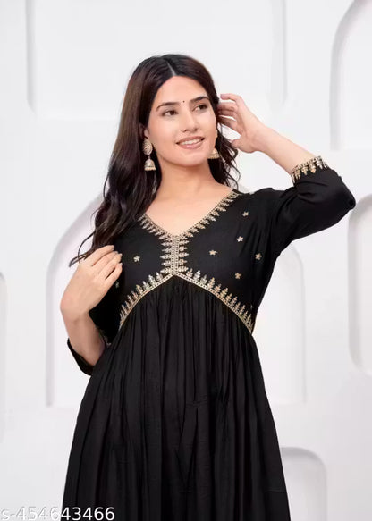 Trendy Western Gown