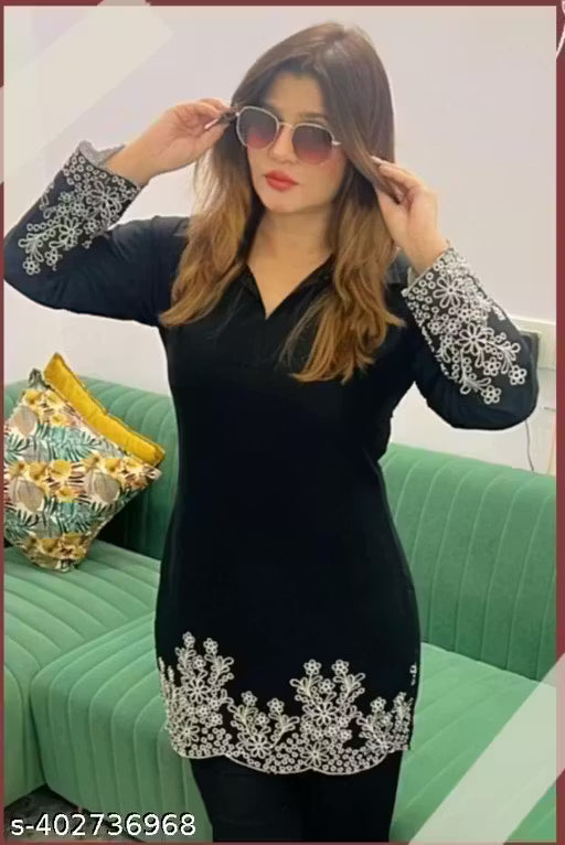 Co-ord set women and girls top and bottom