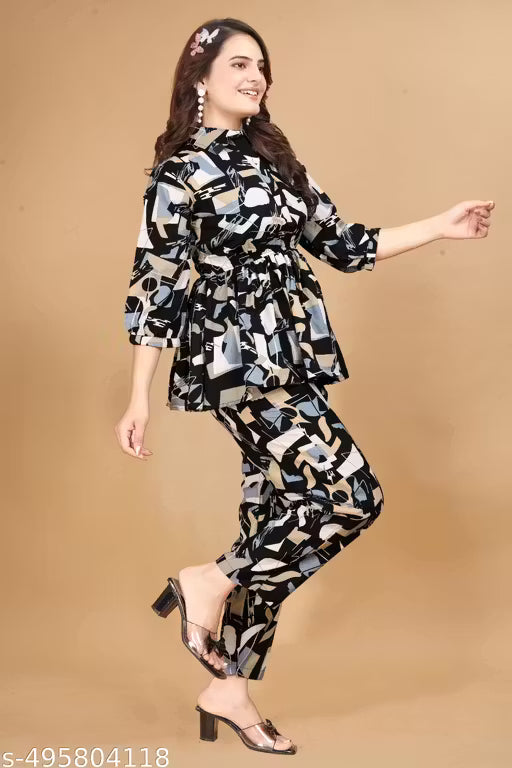 CO-ORD SET TOP AND BOTTOM