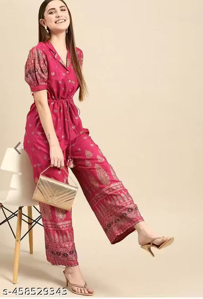 Classy Feminine Women Jumpsuit