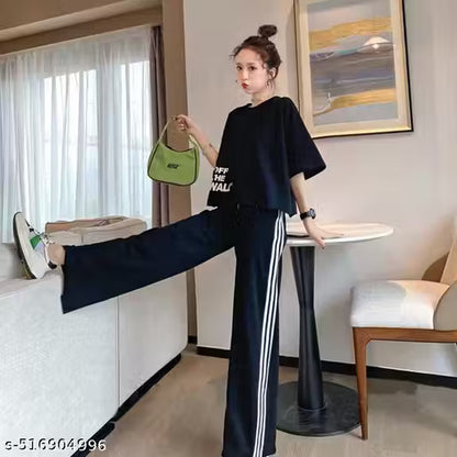 Trendy co-ord set, night suit, gym wear