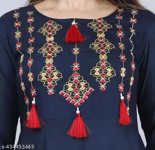 Trendy Western Gown