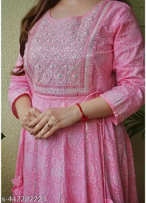 JAIPURI RAYON KURTI FOR WOMEN