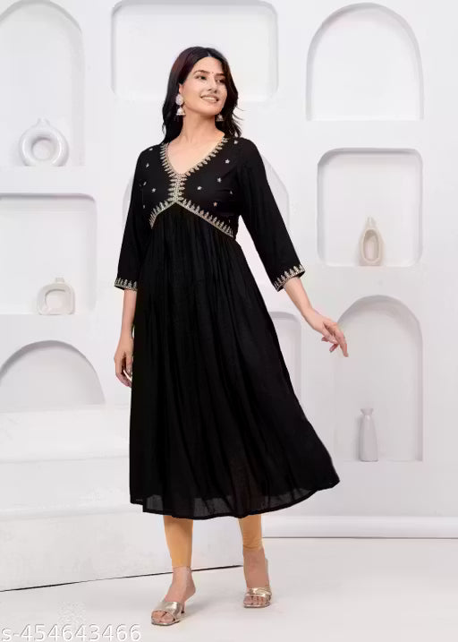 Trendy Western Gown