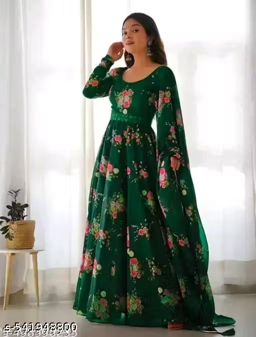 Maxi Flared Gown For Women