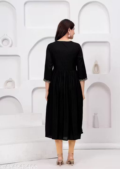 Trendy Western Gown